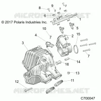 ENGINE, PRISE D'AIR MANIFOLD