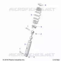 SUSPENSION ARRIERE SHOCKS