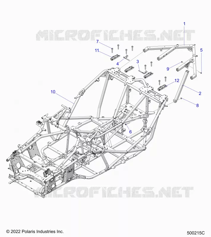 CHASSIS, MAIN, AND REAR ASM.