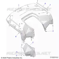 CARROSSERIE ARRIERE CAB