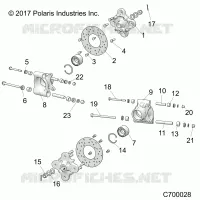 SUSPENSION ARRIERE CARRIER