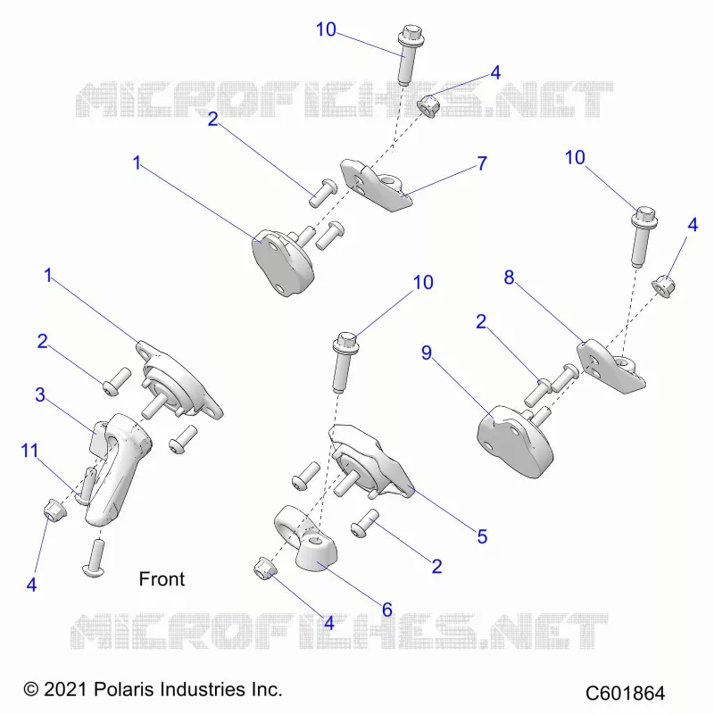 MOTEUR, MOUNTING & LONG BLOCK