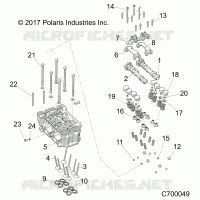 CYLINDRE HEAD AND VALVES