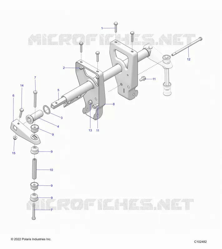 SUSPENSION, BARRE DE TORSION