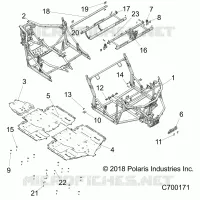 CHASSIS, CHASSIS AND SKID PLATES