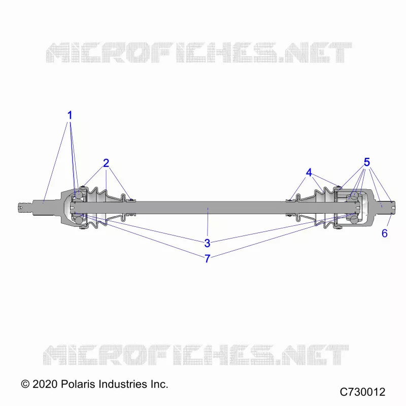 SYSTÃˆME DE TRANSMISSION, FRONT HALF SHAFT