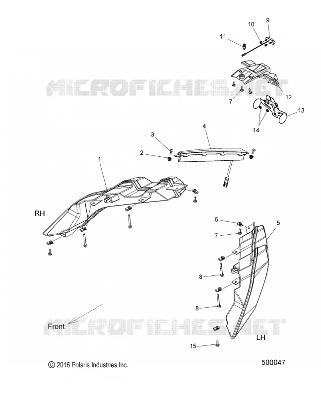 ELECTRICITE, REAR LIGHTING