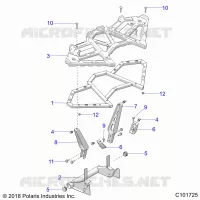 CARROSSERIE ARRIERE RACK