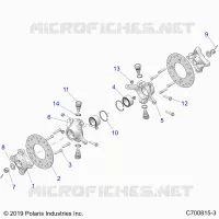 SUSPENSION AVANT HUB