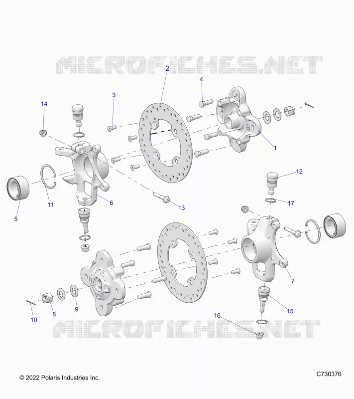 SUSPENSION AVANT HUB