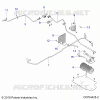 CARBURANT SYETEM, CARBURANT TANK EVAP, CANISTER AND LINES