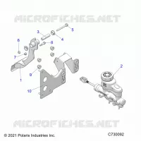 BRAKES, PEDAL AND MAITRE CYLINDRE
