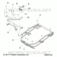 CHASSIS, RACK ASM., ADVENTURE