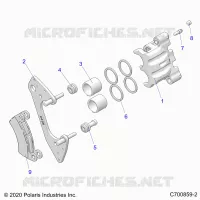 FREIN AVANT CALIPER