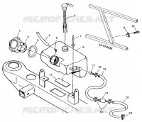 RESERVOIR D'HUILE XPLORER 300 W98CC28C (4945264526B001)