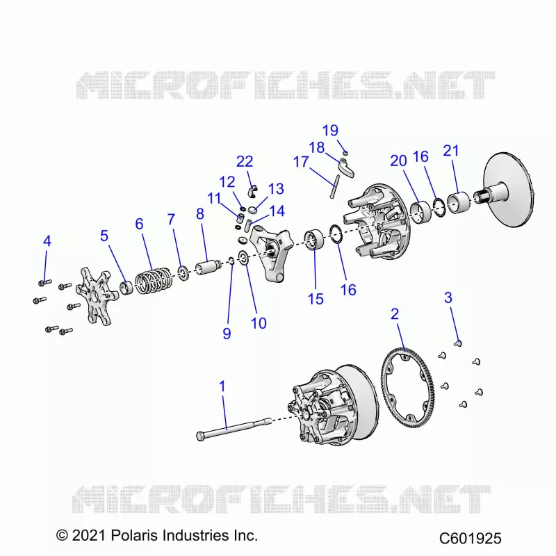 SYSTÃˆME DE TRANSMISSION, CLUTCH, PRIMARY