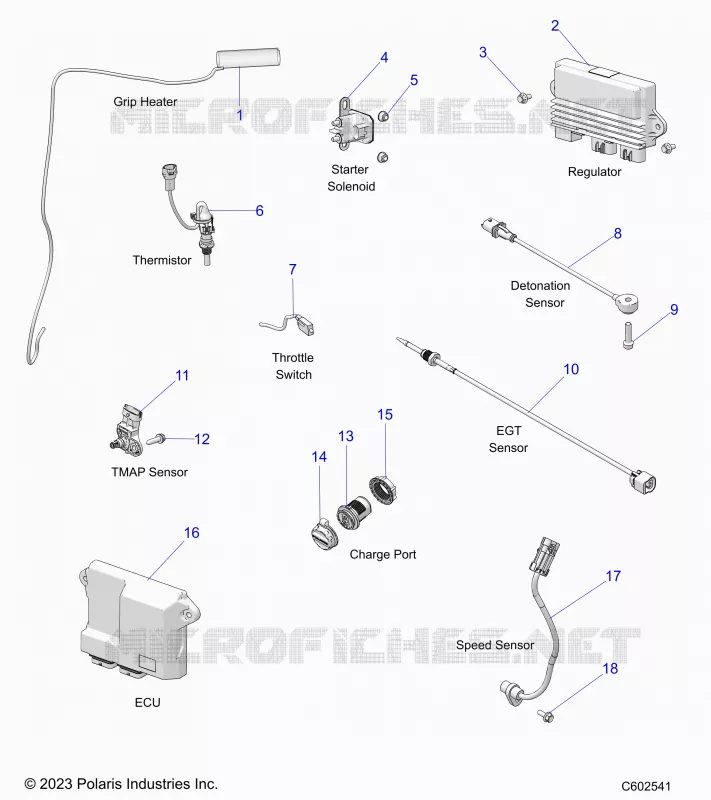 ELECTRICITE, COMPONENTS
