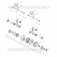 PISTON AND VILEBREQUIN (SS) (4910951095023A)