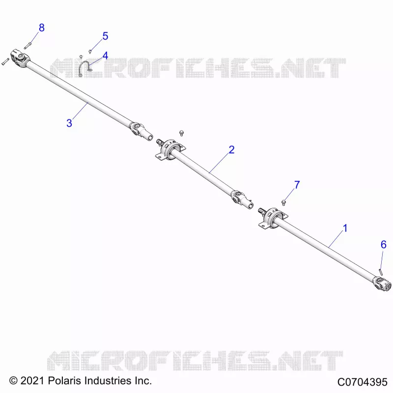 SYSTÃˆME DE TRANSMISSION, PROP SHAFT