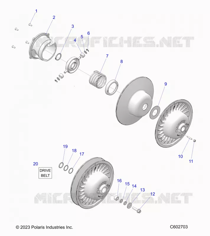 SYSTÃˆME DE TRANSMISSION, CLUTCH, SECONDARY