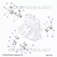 MOTEUR, MOUNTING &amp; LONG BLOCK