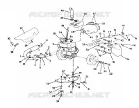 SUPPORT MOTEUR Indy Lite (4921332133019A)