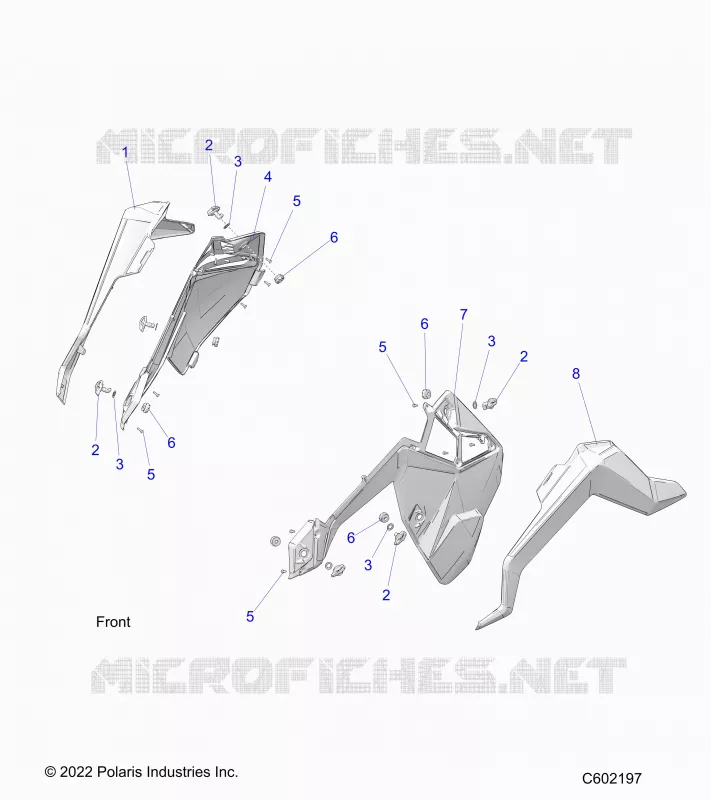 PANNEAUX LATERAUXS AND TRIM