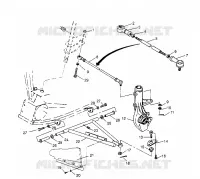 TRIANGLES SUSPENSIONS  Sportsman 4x4 W958040 (4930403040B013)