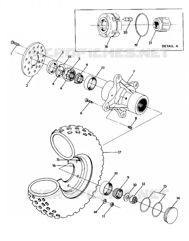 ROUE AVANT UPDATED 2-91 6X6 (4919811981017A)