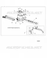 BRAKES, FRONT BRAKE LEVER AND MAITRE CYLINDRE
