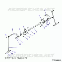 SUSPENSION, REAR BARRE STABILISATRICE