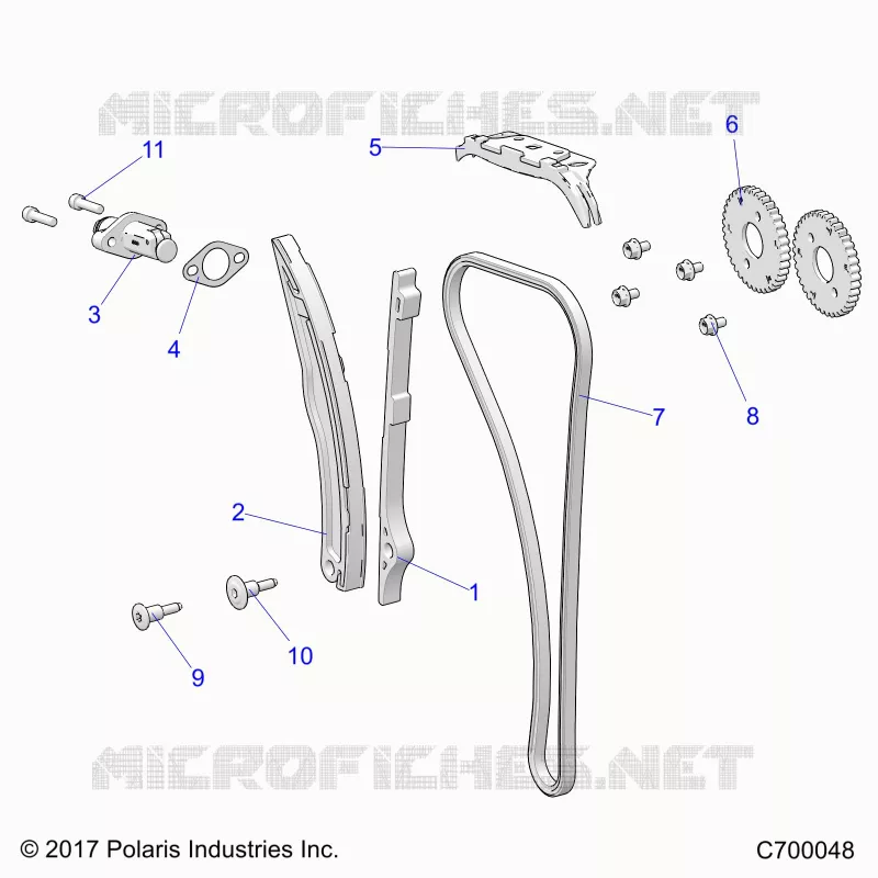 CHAINE DE DISTRIBUTION AND TENSIONER