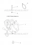 DRIVE TRAIN, FRONT SUPPORT PONT