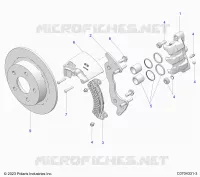 FREIN AVANT CALIPER