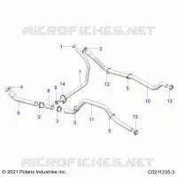 ENGINE, SYSTÃˆME DE REFROIDISSEMENT, HOSES
