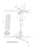 SUSPENSION AVANT SUPPORT AMORTISSEUR 