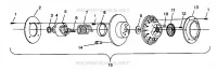 EMBRAYAGE DE TRANSMISSION CLASSIC 0942865 AND  CLASSIC TOURING 0942875 (4924962496030A)