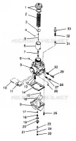 CARBURATEUR (RMK) XLT RMK 0970956 (4937693769D003)