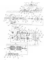 FREIN ET CARTER DE CHAINEE 650 AND 650 SKS FROM SERIAL NUMBER 1839637 (4919261926031A)