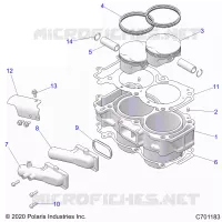 CYLINDRE AND PISTON