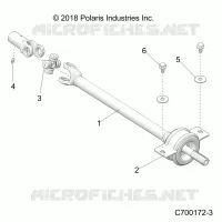 SYSTEME DE TRANSMISSION, MID PROP SHAFT