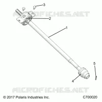 DRIVE TRAIN, ARBRE DE TRANSMISSION AVANT