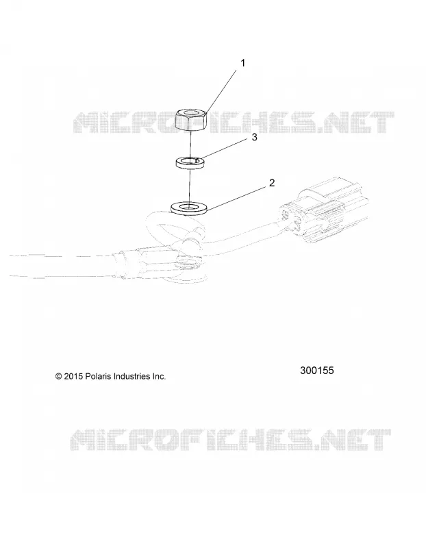 ELECTRICITE, BATTERY CABLE NUTS, FLOODED