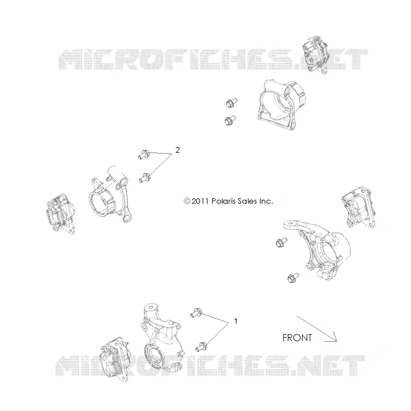 ETRIER DE FREIN MOUNTING