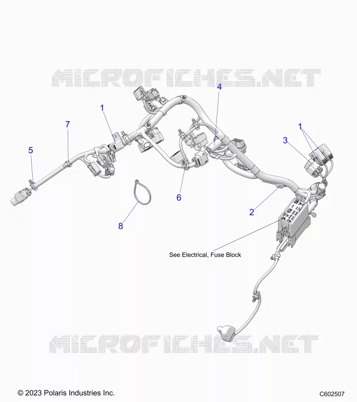 ELECTRICITE, WIRE HARNESS, MAIN