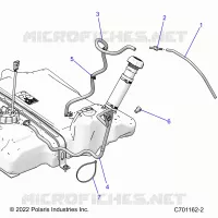 SYSTÃˆME D'ALIMENTATION, FUEL LINES, STD.