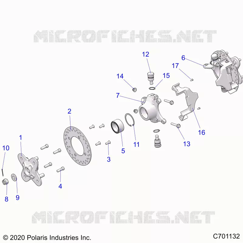 SUSPENSION AVANT HUB