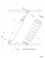 SUSPENSION AVANT SHOCK MOUNTING