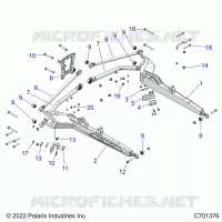 SUSPENSION ARRIERE CONTROL ARMS