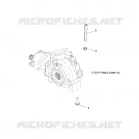 SYSTÈME DE TRANSMISSION, SUPPORT PONT, FRONT